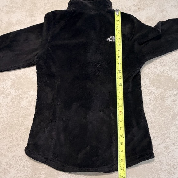 The North Face Osito Fleece Jacket Womens XS Black Full Zip Soft Plush Coat - Picture 6 of 6